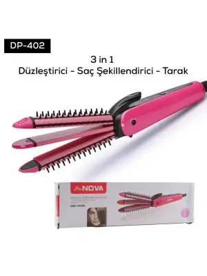 Dempower Kalın Başlıklı Rulo Taraklı Maşa