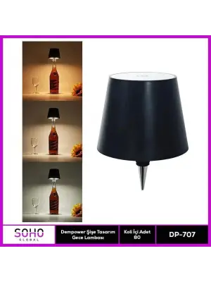 Dempower Şişe Tasarımlı Gece Lambası