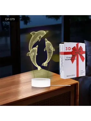 Dempower Yunus Şekilli Gece Lambası