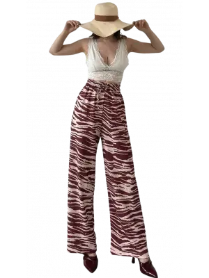 Trend Desenli Pantolon