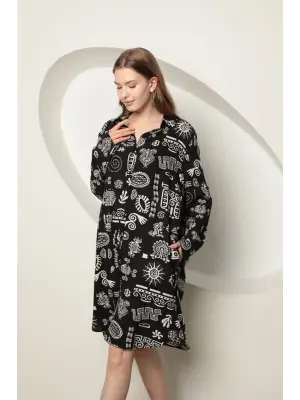 Etkileyici Gömlek Elbise