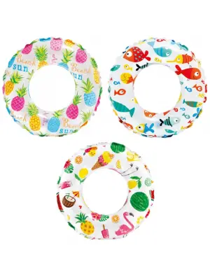 Omarı Desenli Lüks Simit Şişme Yüzme Havuzu