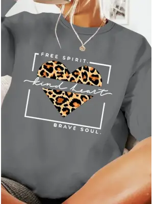 Omarı Desenli Viskon Uzun Kollu Kadın Bluzu