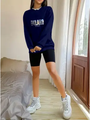 Omarı Elegan Desenli Kadın Viskon Bluz