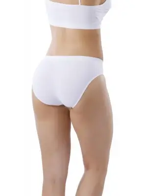 Dikişsiz İz Yapmaz Bayan Slip Külot 11000 Beyaz