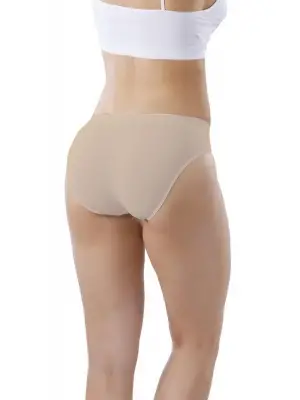 Dikişsiz İz Yapmaz Bayan Slip Külot 11000 Ten