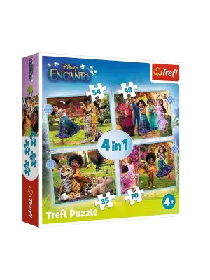 Omarı Disney Encanto 4IN1 Puzzle Set