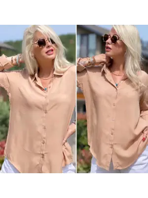 Dokuma Viskon Gömlek