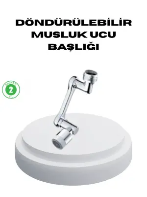 Dönebilir Musluk Başlığı – Lavabo Temizliği Ve El-yüz Yıkamada Maksimum Rahatlık
