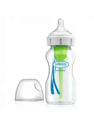 Dr.Browns Geniş Ağız Cam Biberon 270 ml (Yeni)