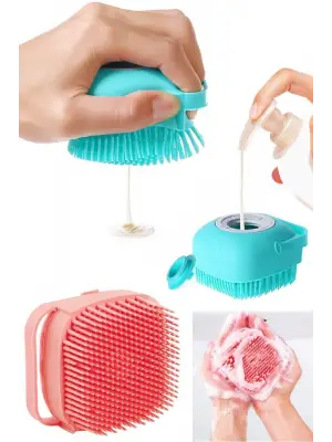 Duş Jeli Hazneli Banyo Masaj Kesesi