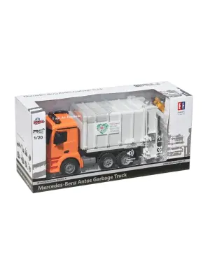 Omarı Kumandalı Şarjlı Çöp Kamyonu 1:20 Modeli