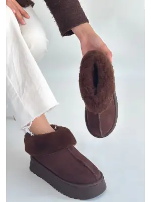 Edali Kahverengi Süet Bot