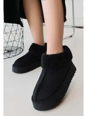 Edali Siyah Süet Bot