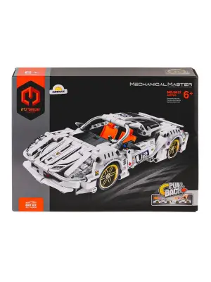 Omarı Eğlenceli ve Yaratıcı Araba Blok Seti Parça