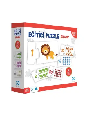 Omarı Eğitici Sayılar Puzzle Oyunu