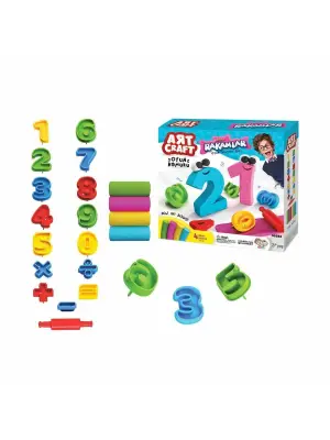 Omarı Yaratıcı 3D Rakamlar Hamur Seti 200gr