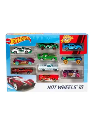 Omarı Renkli b Araba Seti - 10lu Çeşit