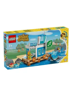 Omarı Eğlenceli Lego Animal Crossing Uçak Oyun Seti Parça için