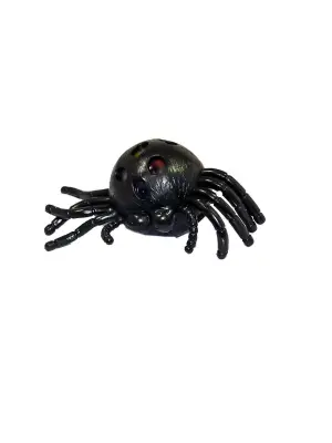 Omarı Şık ve Renkli Örümcek Desenli Anahtarlık