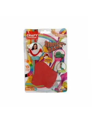 Omarı Esnek ve Renkli Oyun Kumu g Kırmızı