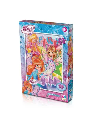 Omarı Eğlenceli ve Zorlayıcı 50 Parça Winx Puzzle