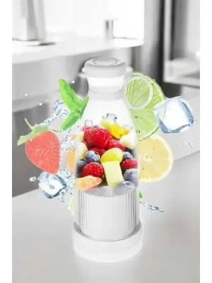 El Blender Bardak Blender Şarjlı Taşınabilir Meyve Sıkcağı Smoothie