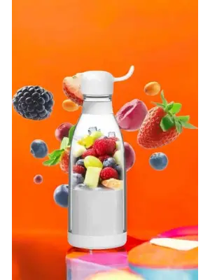 El Blender Taşınabilir Meyve Blender Şarj Edilebilir Taşınabilir Blender Elektrikli