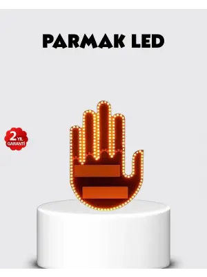 El Hareketiyle Kontrol Edilen 176 Led Amber Güvenlik Lambası