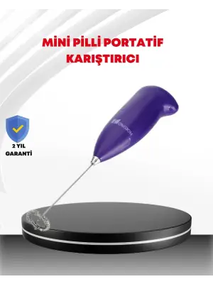 El Tipi Pratik Mikser – Kahve, Süt, Bebek Maması Ve Yumurta Çırpıcı