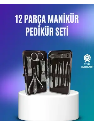 El Ve Ayak Bakımı İçin Profesyonel 12 Bakım Seti