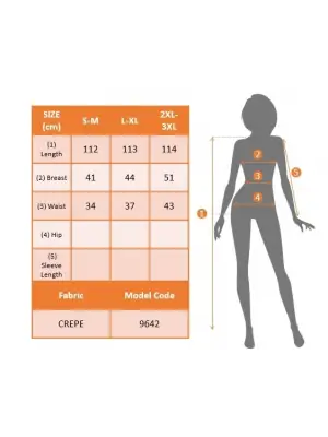 Omarı Şık ve Rahat Kadın Krep Elbise