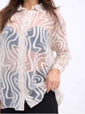 Omarı Şık Siyah Gömlek Modeli - Trendsetter Erkek Koleksiyonu