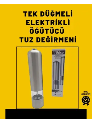 Elektrikli Baharat Öğütme Cihazı Ergonomik Şeffaf Gövde