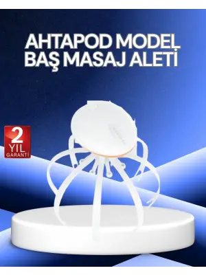 Elektrikli Kafa Masaj Cihazı 3 Modlu Usb-c Şarjlı Rahatlatıcı Masaj Aleti