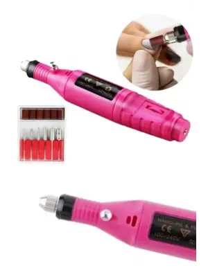 Elektrikli Profesyonel Manikür Pedikür Seti Değiştirilebilir Başlık Seçeneği