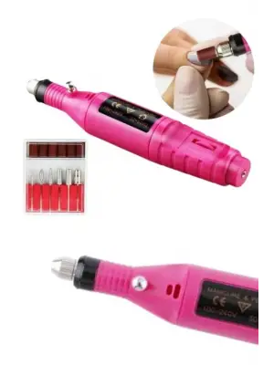 Elektrikli Profesyonel Manikür Pedikür Seti Değiştirilebilir Başlık Seçeneği