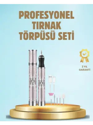 Elektrikli Tırnak Törpüsü Ayarlanabilir Hızlı Manikür Pedikür Cihazı