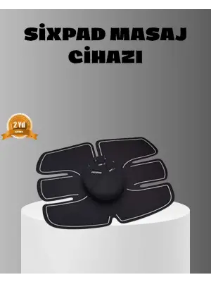 Elektronik Kas Uyarıcı Cihaz 6 Farklı Modlu Jel Pedli Göbek Kol Stimülatör