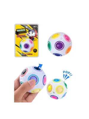 EQY949 QY Rainbow Ball Küp -Başeltoys