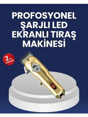 Ergonomik Tasarımlı, Hafif Ve Taşınabilir Profesyonel Tıraş Makinesi