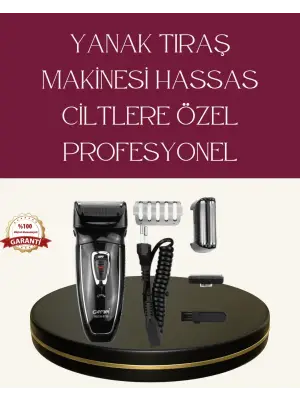 Erkekler İçin Folyo Başlıklı Tıraş Makinesi