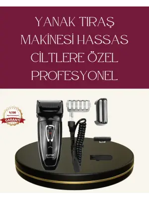 Erkekler İçin Folyo Başlıklı Tıraş Makinesi