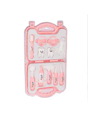 ERN-2039 HEROES TOYS ÇANTALI KIZ DİŞÇİ SETİ