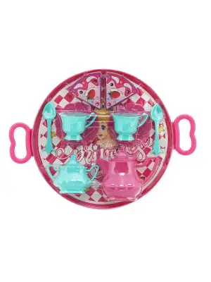 ERN-893 HEROES TOYS TEPSİLİ ÇAY VE KEK SETİ