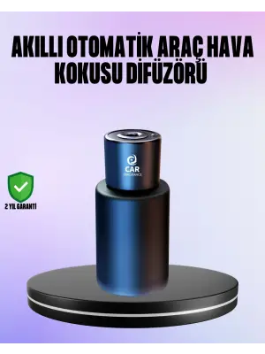 Esanslı Şarjlı Oto Koku Cihazı Bardaklık Uyumlu