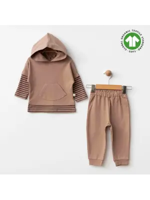 Eslenza Baby Organik 2li Takım 0051 Kahve