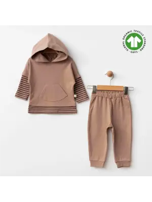 Eslenza Baby Organik 2li Takım 0051 Kahve