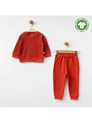 Eslenza Baby Organik 2li Takım 0054 Kiremit