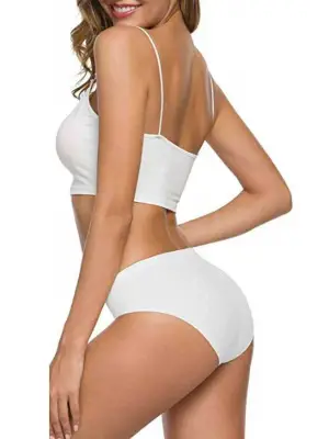 Omarı Esnek ve İz Bırakmayan Beyaz Külot